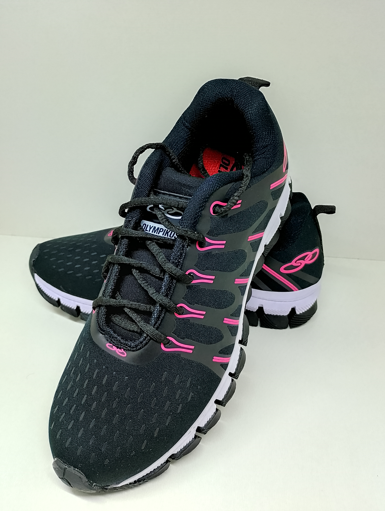 Tênis Olympikus Style Preto Pink